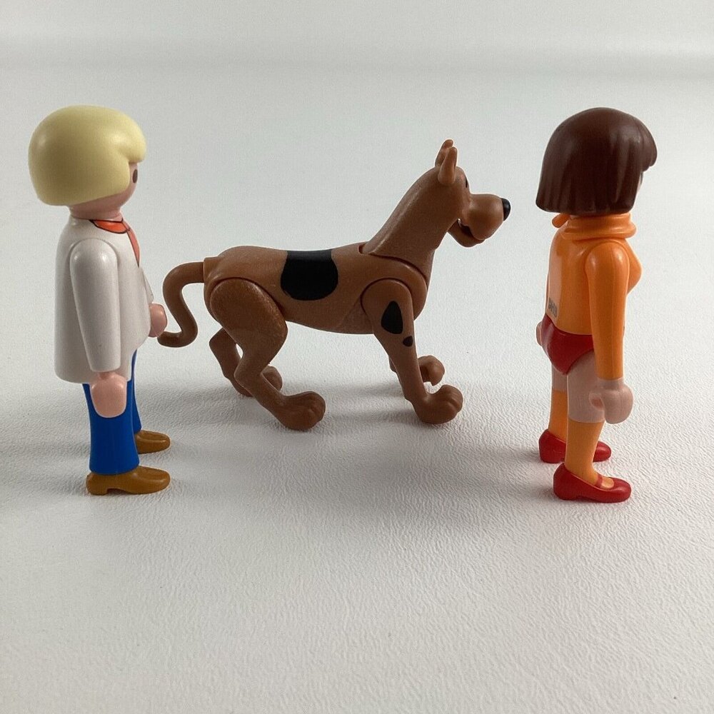 Playmobil Scooby Doo Playset Replacement Figures Fred Velma Scoob Geobra Toy Lot - Picture 5 of 7